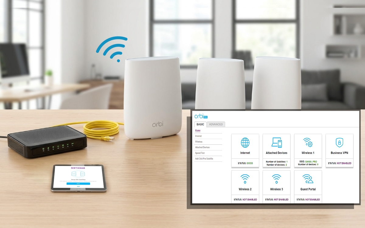 orbi netgear setup