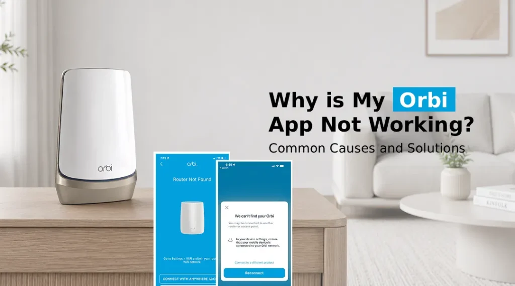 Orbi App Not Working