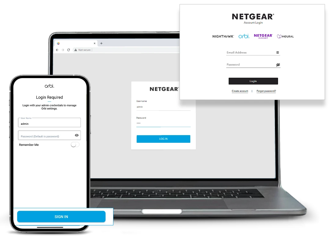 Orbi router login