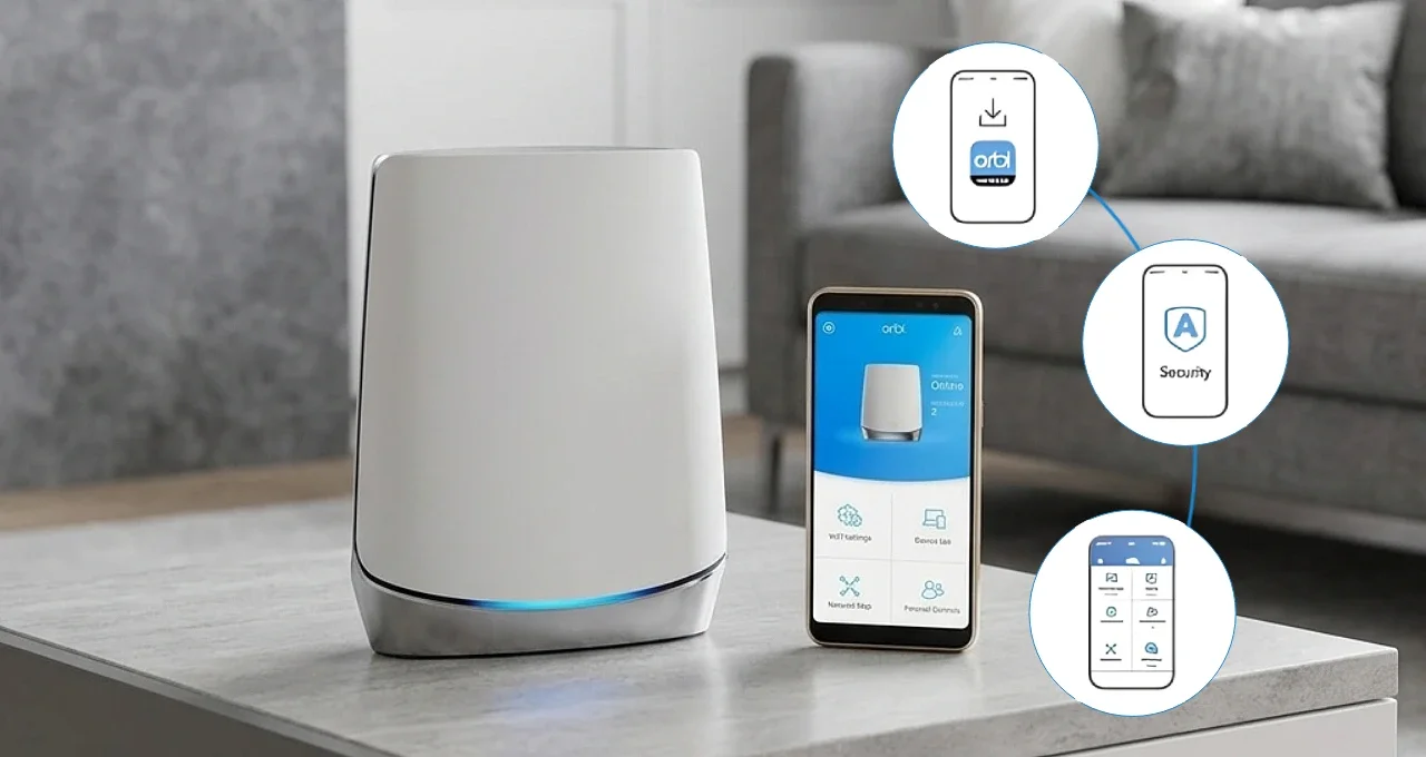 orbi ax4200 setup app