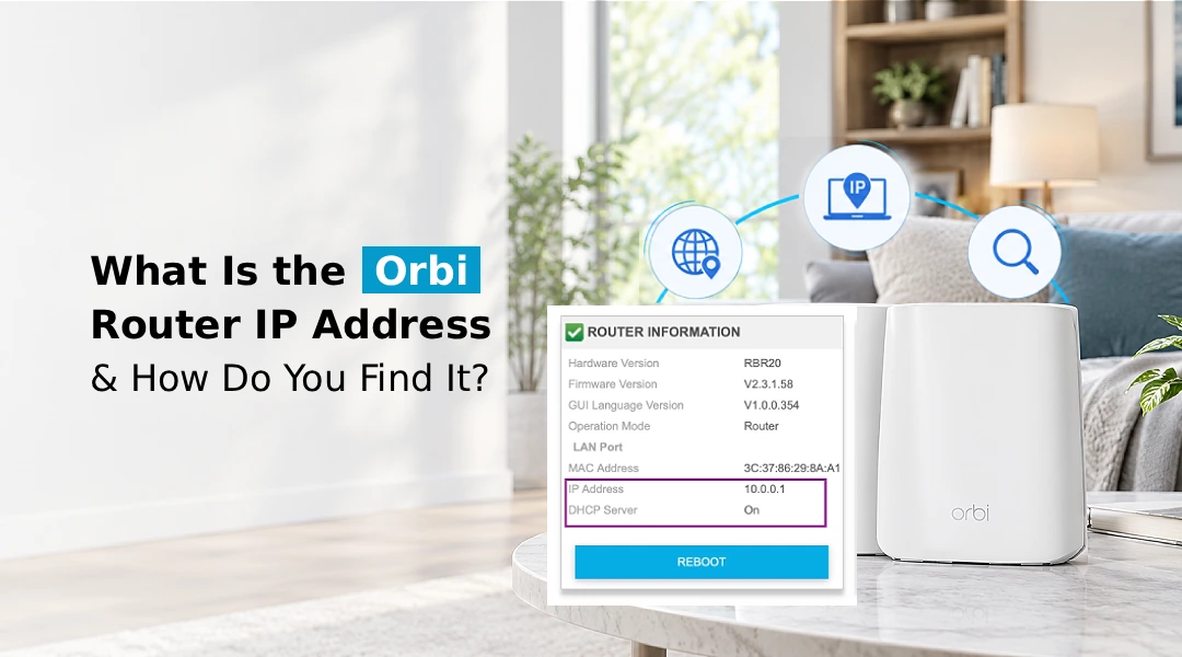 orbi router ip address